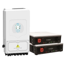 Система хранения энергии DEYE SUN-6K-SG03LP1-EU-2DY10.24K-LFP-W 6000W 10.24kWh 2BAT LiFePO4 6000 циклов Купить - фото 1