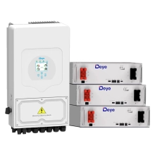Система хранения энергии DEYE SUN-6K-SG03LP1-EU-3DE15.36K-LFP 6000W 15.36kWh 3BAT LiFePO4 6000 циклов Купить - фото 1