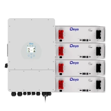 Система хранения энергии DEYE SUN-12K-SG02LP1-EU-AM3-4DE20.48K-LFP 12000W 20.48kh 4BAT LiFePO4 6000 циклов Купить - фото 1