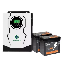 Система хранения энергии SUMRY SM-2200H-12-2PW1.2K-LFP 1.8kW 1.2kWh 2BAT LiFePO4 4000 циклов Купить - фото 1