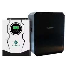Система хранения энергии SUMRY SM-3200H-24-1PW5.52K-LFP 3kW 5.52kWh 1BAT LiFePO4 6000 циклов Купить - фото 1