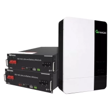 Система хранения энергии GROWATT SPF5000ES-2DY10.24K-LFP 5kW 10.24kWh 2BAT LiFePO4 6000 циклов Купить - фото 1