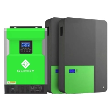 Система хранения энергии SUMRY HGP-5500W-2SV9.6-LFP-W 5.5kW 9.6Wh 2BAT LiFePO4 4000 циклов Купить - фото 1