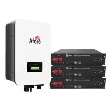 Система хранения энергии Afore AF5K-SL-3DY7.2K-LFP 5kW 7.2kWh 3BAT LiFePO4 6000 циклов Купить - фото 1