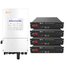 Система хранения энергии Solis S6-EH1P6K-L-PLUS-LDY9.6K1-LFP 6kW 9.6kWh 4BAT LiFePO4 6000 циклов Купить - фото 1