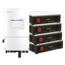 Система хранения энергии Solis S6-EH1P8K-L-PLUS-LDY20.48K1-LFP 8kW 20.48kWh 4BAT LiFePO4 6000 циклов Купить - фото 1