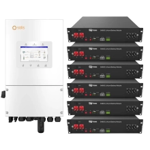 Система хранения энергии Solis S6-EH1P8K-L-PLUS-LDY14.4K1-LFP 8kW 14.4kWh 6BAT LiFePO4 6000 циклов Купить - фото 1