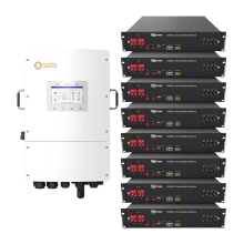 Система хранения энергии Solis S6-EH3P12K-L-LDY19.2K1-LFP 12kW 19.2kWh 8BAT LiFePO4 6000 циклов Купить - фото 1