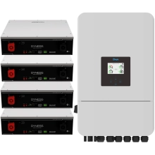 Система хранения энергии Solarverse SUN-14K-SG05LP3-EU-4DY20.48K-LFP-W 14kW 20.48kWh 4BAT LiFePO4 6000 циклов Купить - фото 1