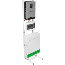 Система хранения энергии Solarverse SVP24-1SV3K1-LGS5.12K2-1 3kW 5.12kWh 1BAT LiFePO4 6500 циклов Купить - фото 1